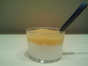 compota de manzana natural