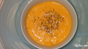 crema de zanahorias