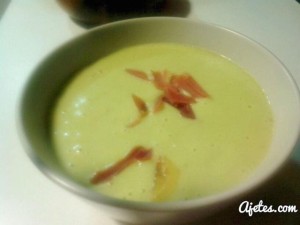 crema de espárragos