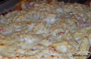 pasta con bechamel