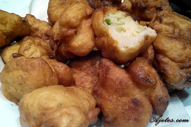 buñuelos de bacalao