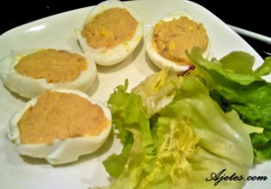 huevos rellenos