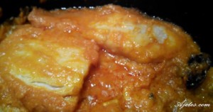 bacalao con tomate