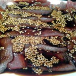 sashimi de atún