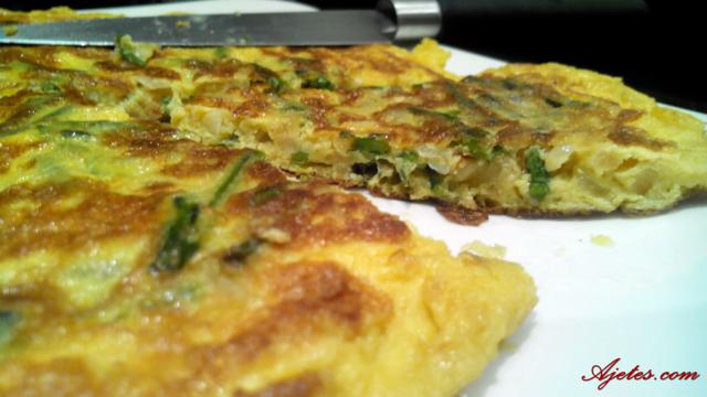 tortilla de espárragos