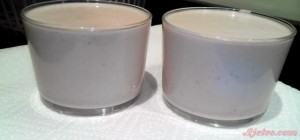 mousse de fresa